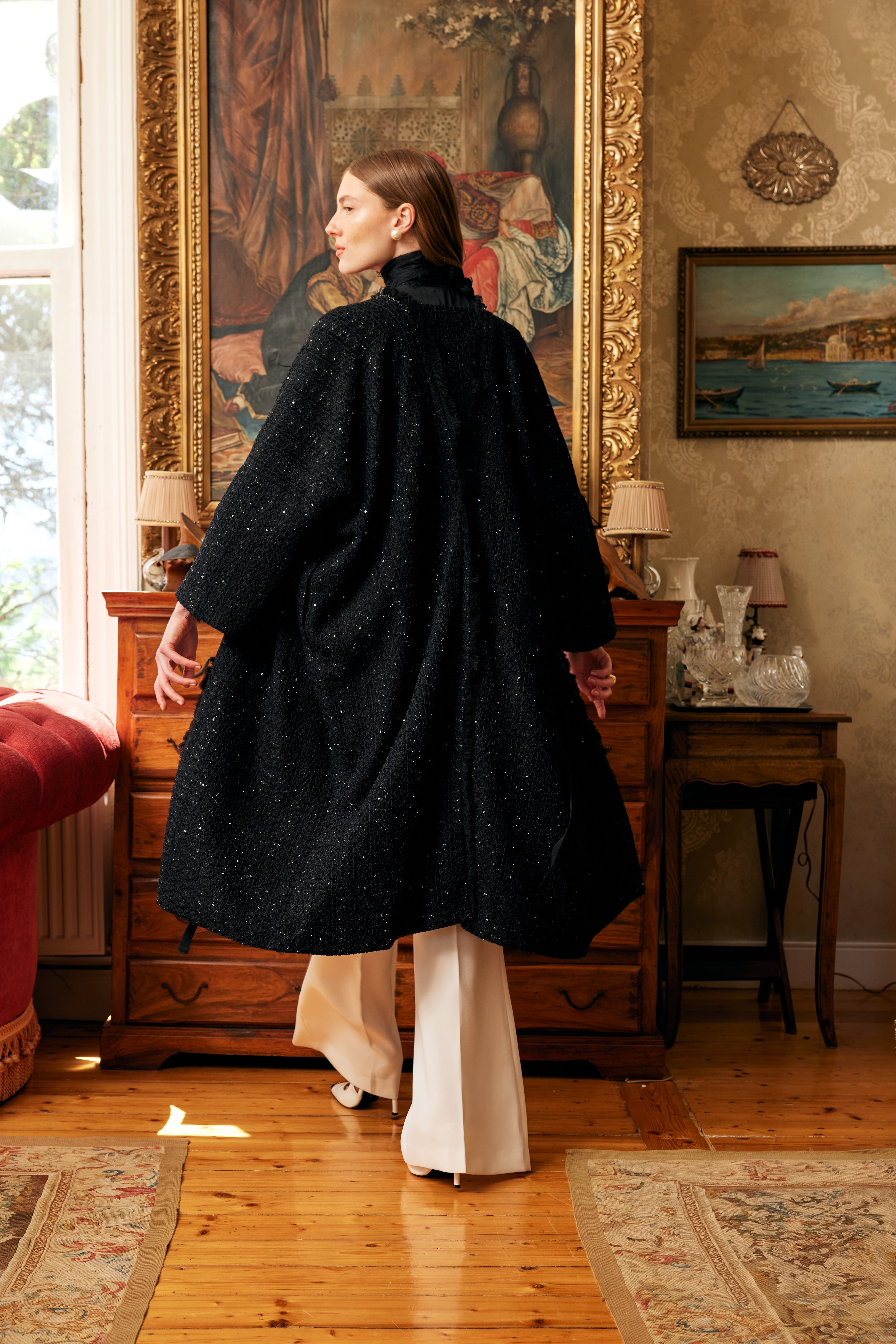 Püsküllü Kimono