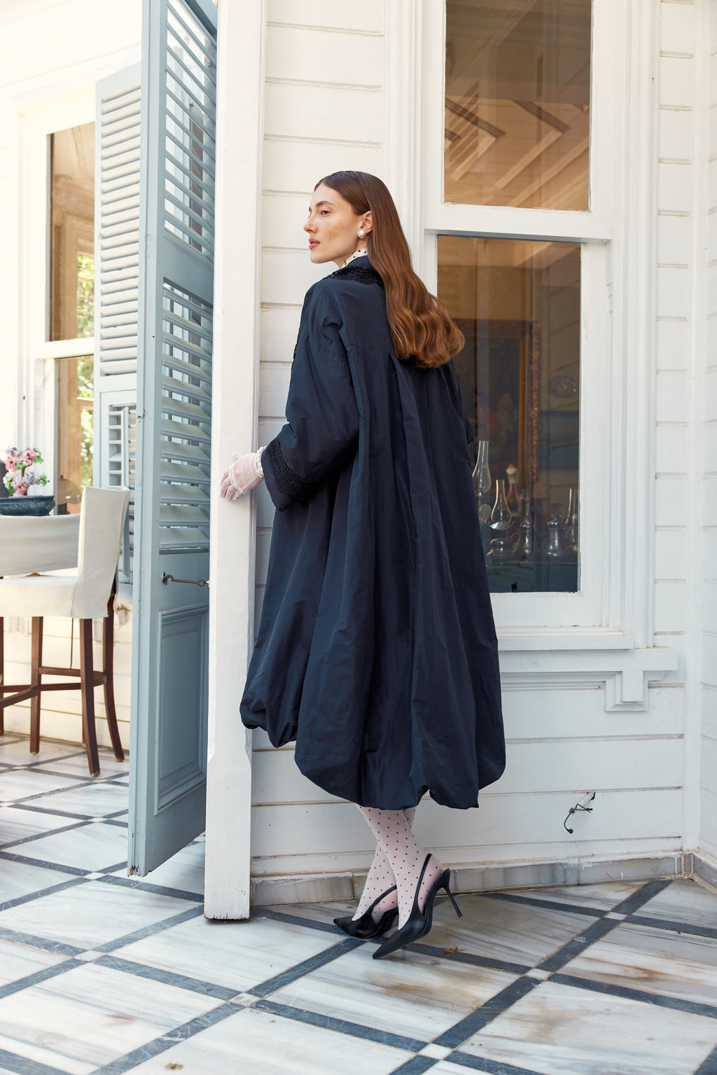 Retro Trench ( SİYAH )