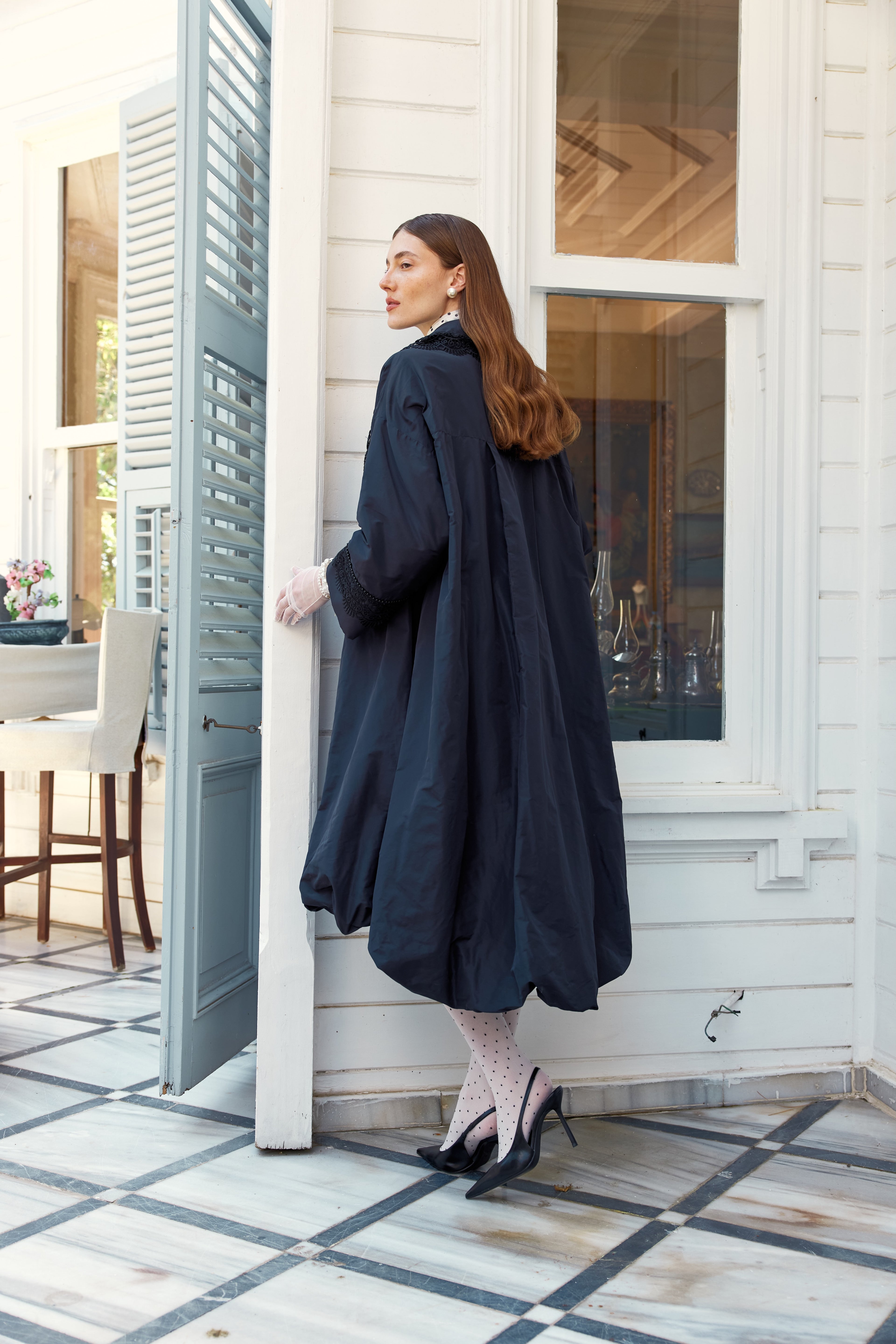 Retro Trench ( SİYAH )