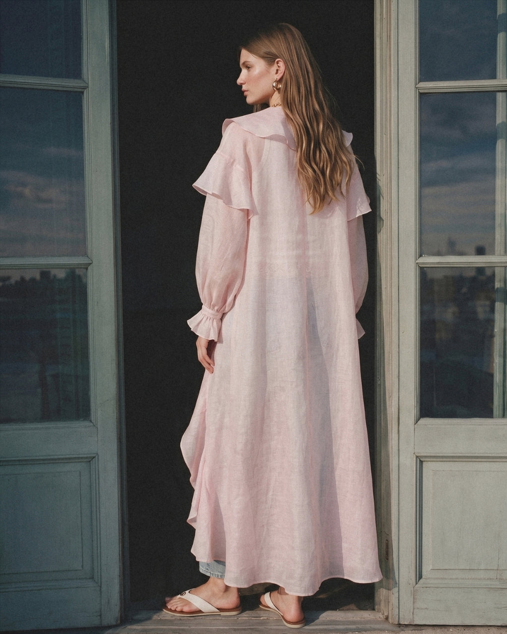Romance Kaftan ( Pembe )