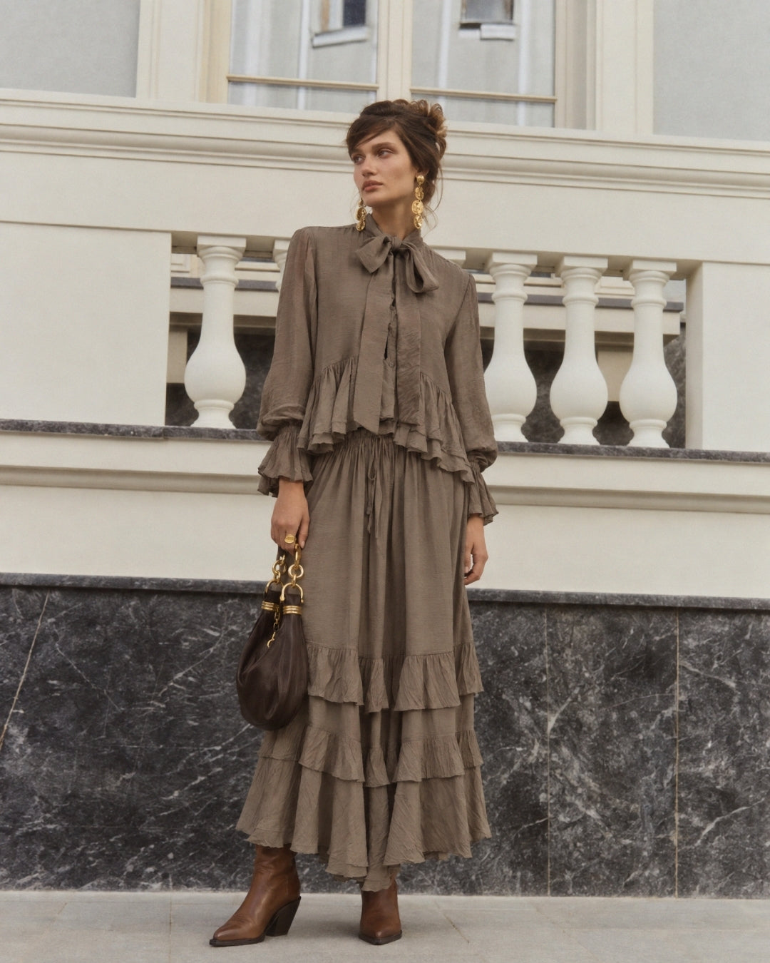 Carolie Takım (Mocha Taupe)