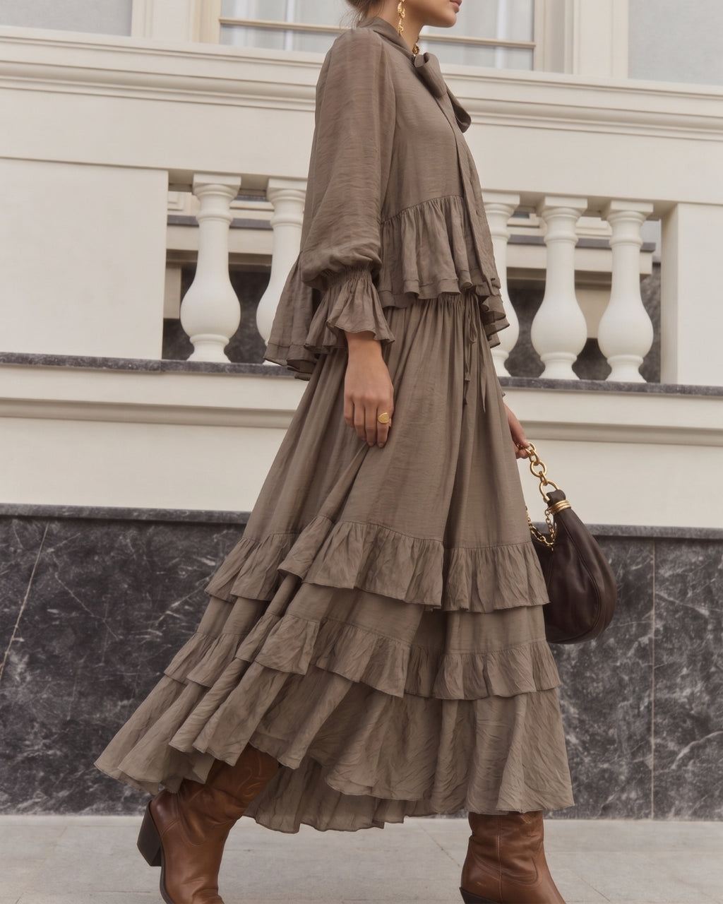 Carolie Takım (Mocha Taupe)