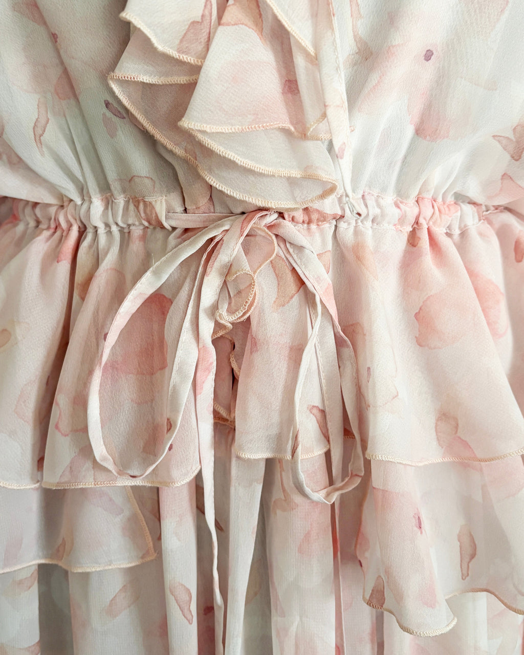 Serena Çiçekli Elbise ( Pembe )