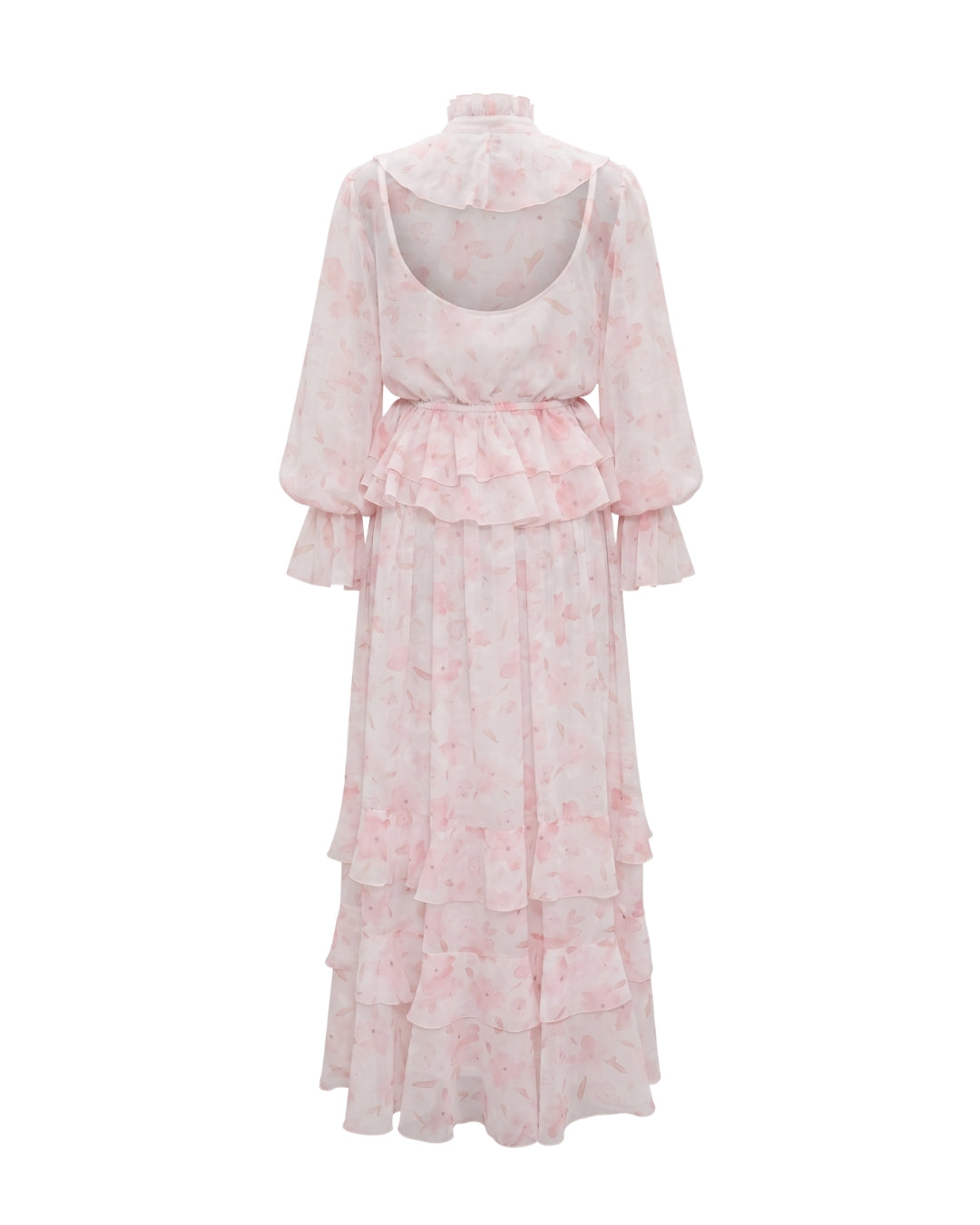 Serena Çiçekli Elbise ( Pembe )